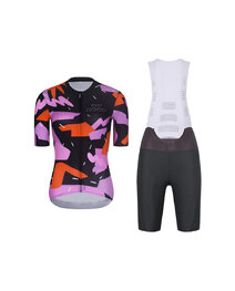 RIVANELLE Kurzarm Radtrikot und Shorts - BIKE´S GOOD - Anthrazit/mehrfarbig/Schwarz